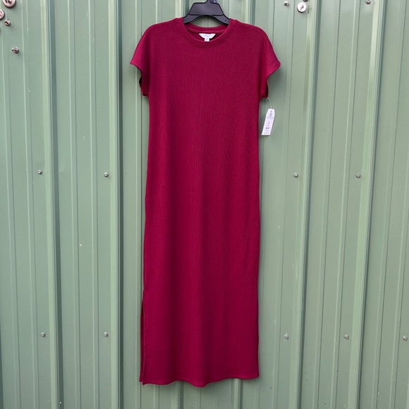 Women’s Ribbed Lightweight Comfy Maxi Dress Size XS - Picture 1 of 8